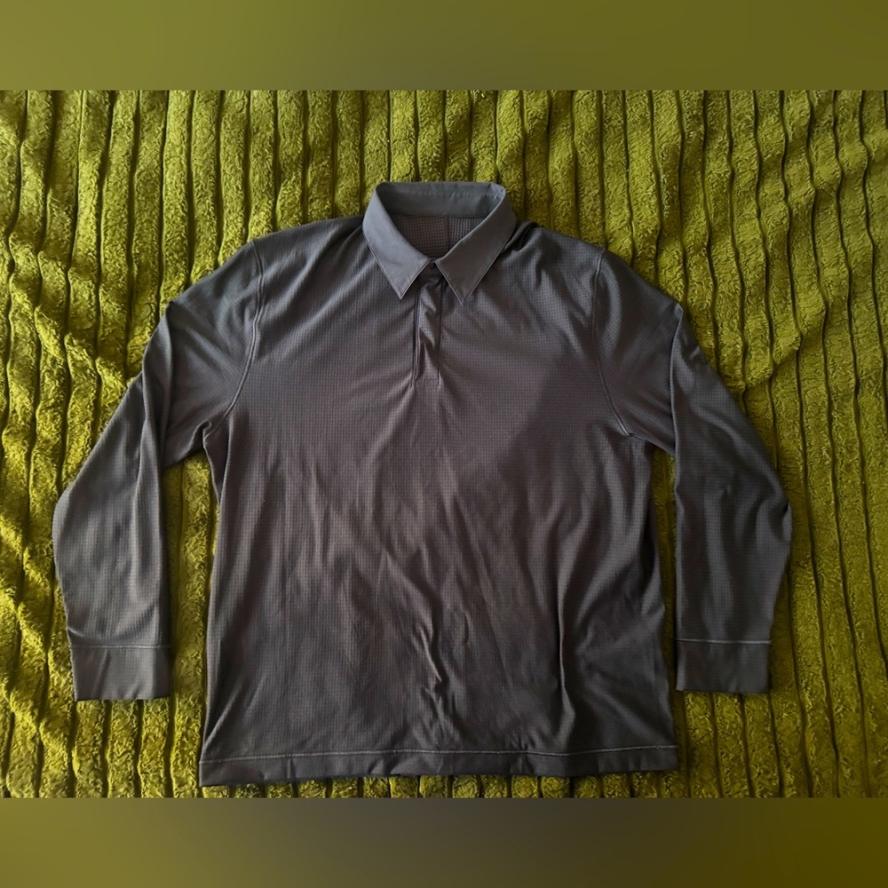 Lululemon Gridliner Longsleeve Polo